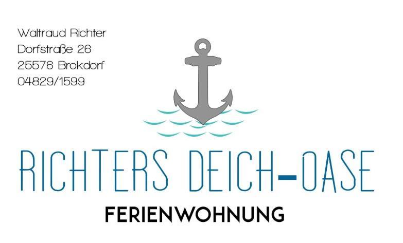 Richters Deich-Oase Brokdorf Exterior foto